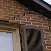 Stair step cracking starting at a window in a Newcastle home