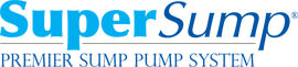 Logo for our SuperSump® Pump System, available in Laramie and other parts of Wyoming