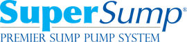 Logo for our SuperSump® Pump System, available in Laramie and other parts of Wyoming