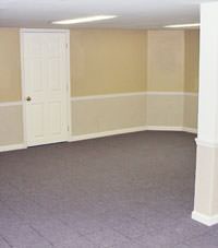 Plastic 20-mil vapor barrier for dirt basements, Jackson, Wyoming installation