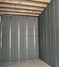 Thermal insulation panels for basement finishing in Gillette, Wyoming