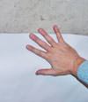 closeup of a plastic basement wall covering on concrete in Alcova