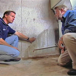 creating a basement waterproofing system with contractors in Wilson
